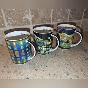 RARE 3 Hundertwasser Magic Mugs